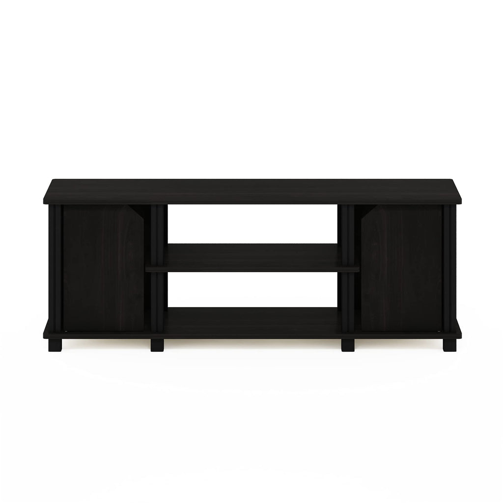 3-Tier Open Shelf TV Stand with Cabinets T86220