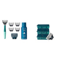 Razor Set with 5 Blade Refills and 10 Count Refills H363