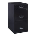 Black 3-Drawer Vertical File Cabinet W732440