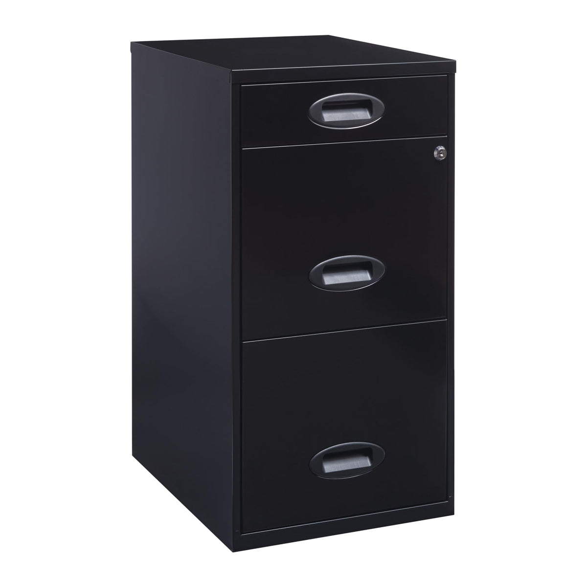 Black 3-Drawer Vertical File Cabinet W732440