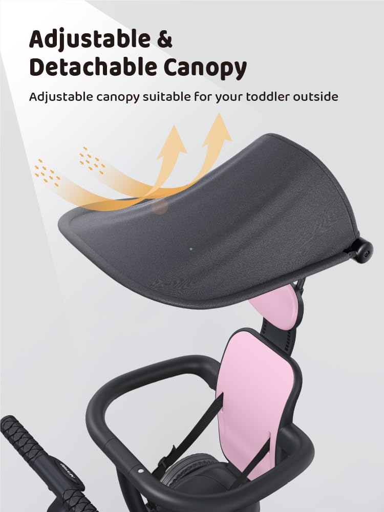 6-in-1 Tricycle for Toddlers 1-3 Y92415
