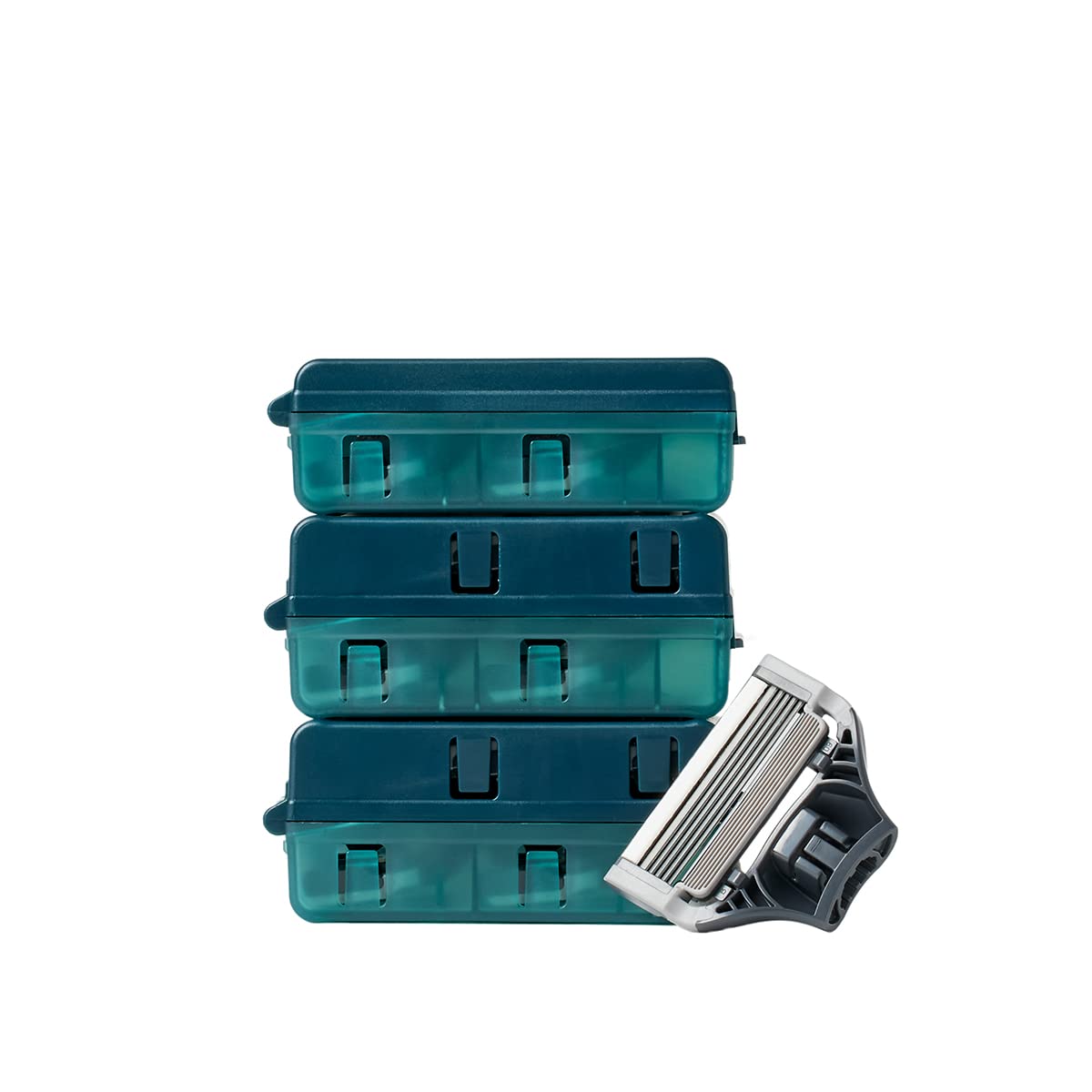 Razor Set with 5 Blade Refills and 10 Count Refills H363