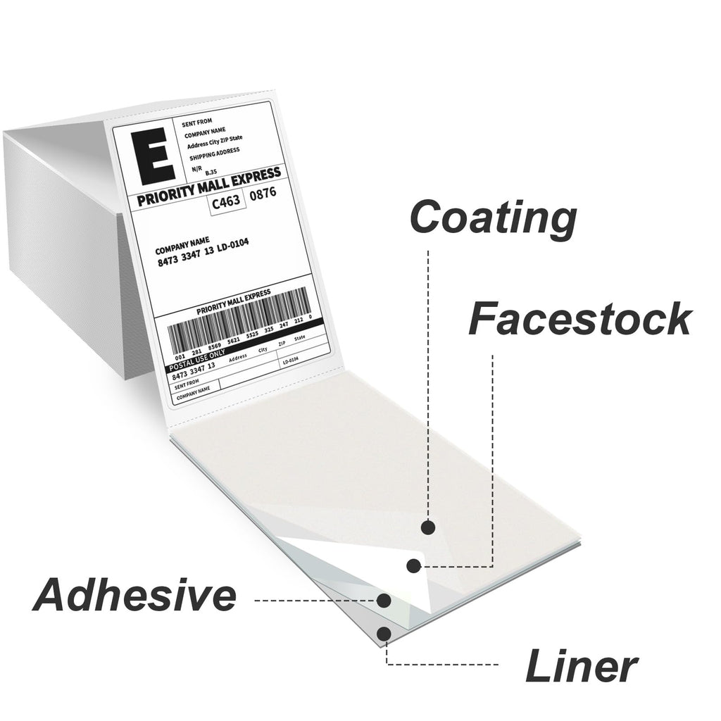 4x6 Thermal Labels 100/Stack D571