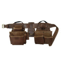 Leather 4 Piece Tool Belt Set with 17 Pockets G427388