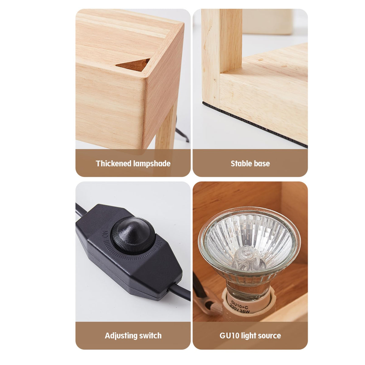 Candle Warmer Lamp with Timer and Adjustable Brightness P7002