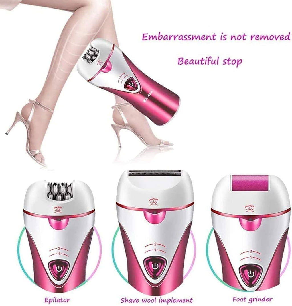 4-in-1 Wet Dry Electric Hair Removal System F411138