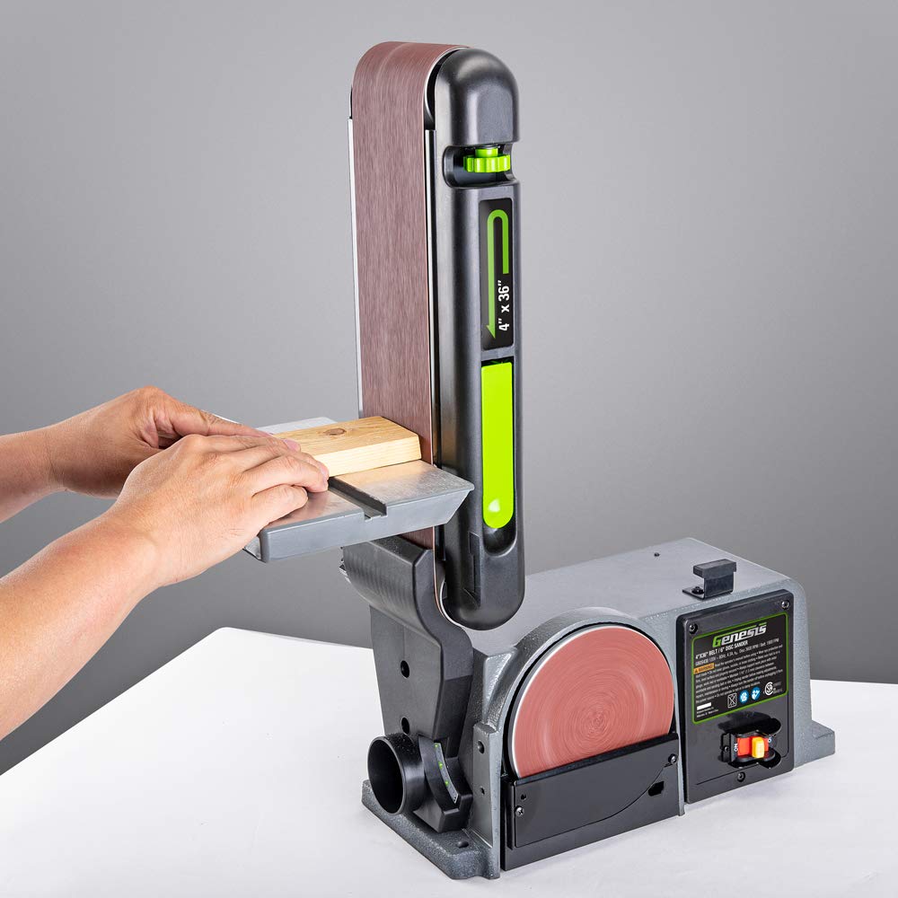 4 x 36-Inch Belt & 6-Inch Disc Benchtop Sander C94426