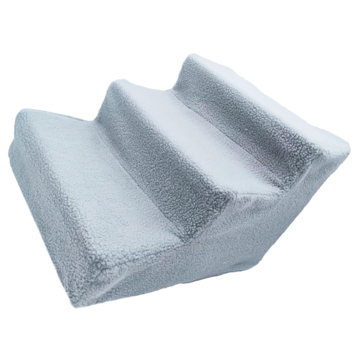 Gray Plush Non-Slip Pet Stairs S900