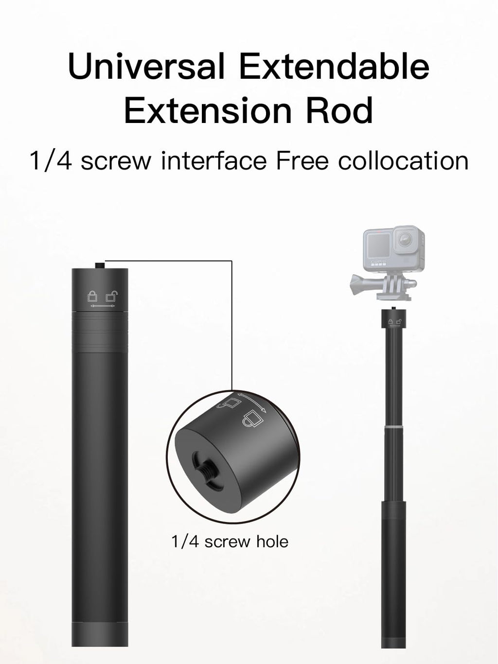 29" Adjustable Gimbal Extension Rod O287611