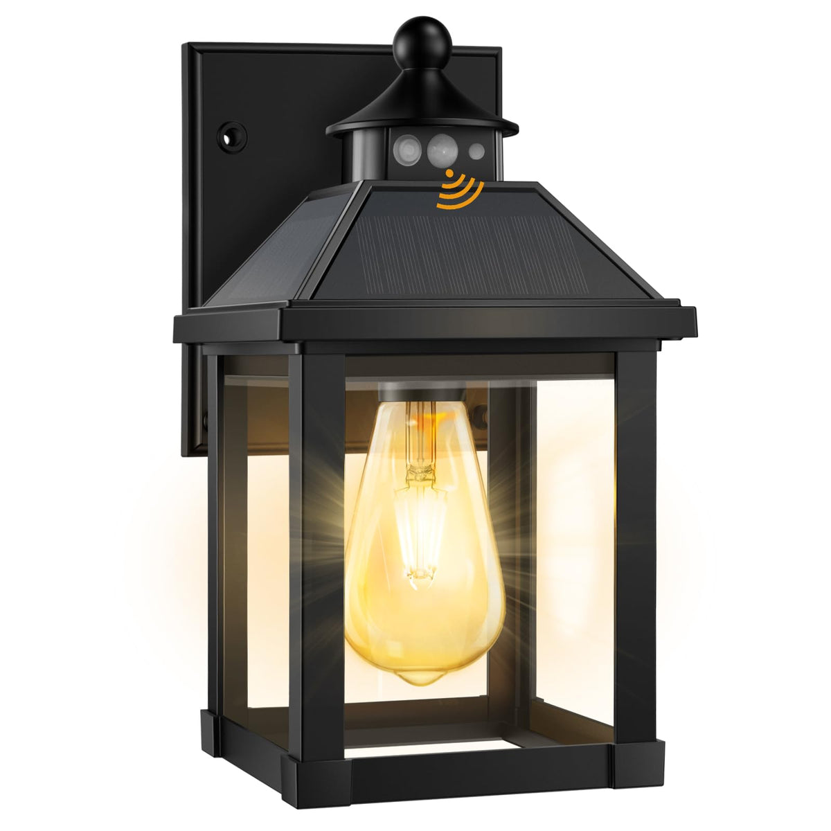 Solar Porch Lights Outdoor Dusk to Dawn with Motion Sensor V22343