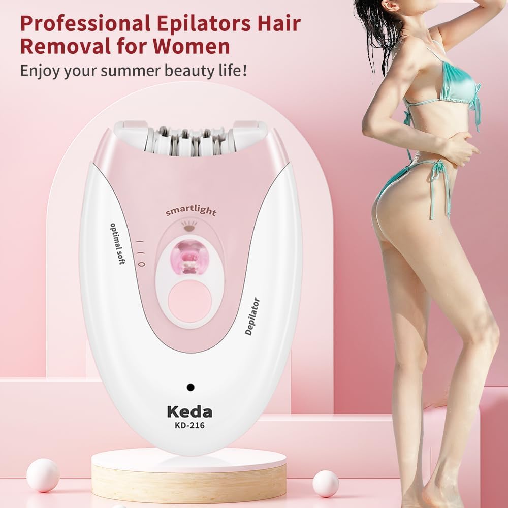 Epilator for Women with LED Light J976972