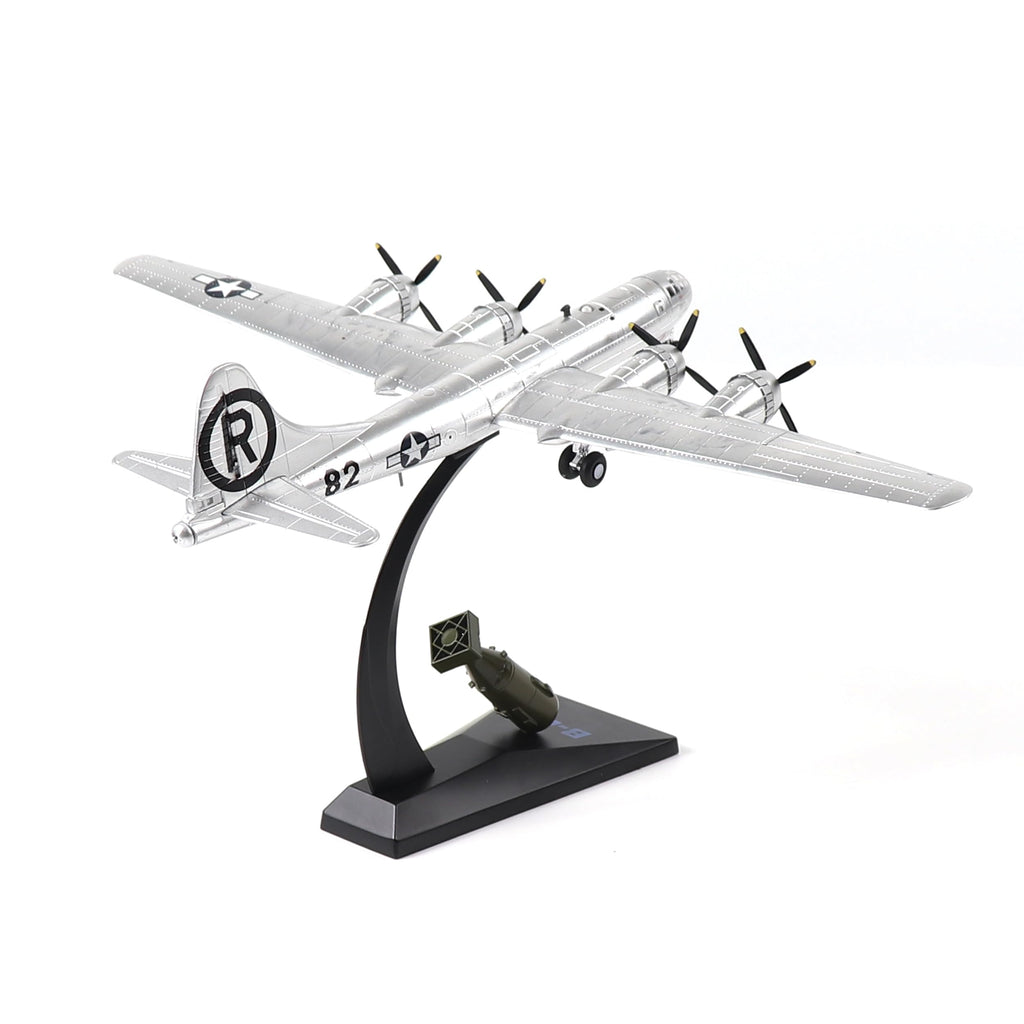 1/144 B-29 Bomber Metal Model Kit with Stand Diecast Airplane A31026