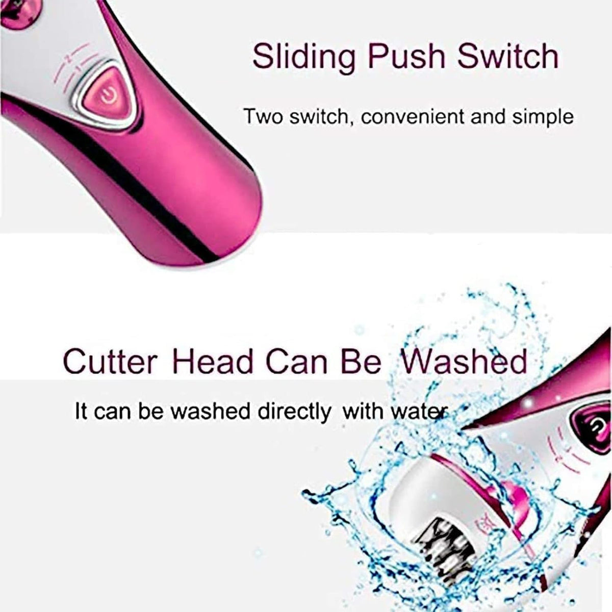 4-in-1 Wet Dry Electric Hair Removal System F411138