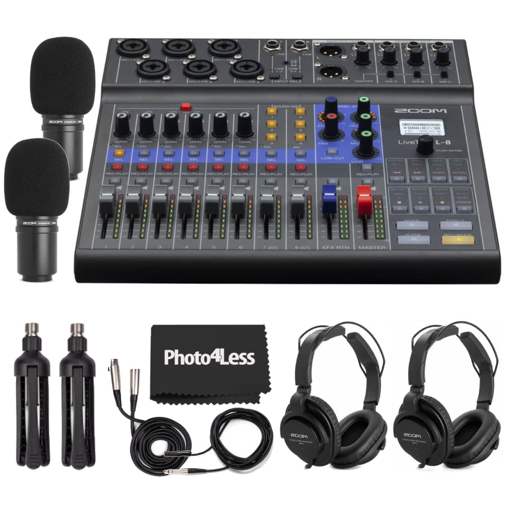 Portable 8-Channel Digital Mixer and Multitrack Recorder V488784