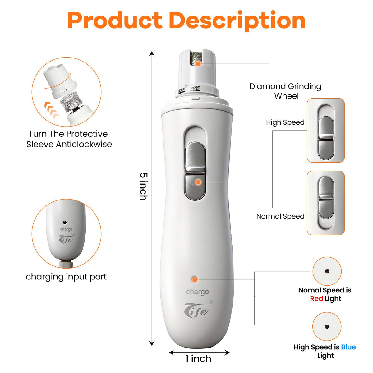Dog Nail Grinder Y279