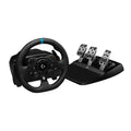 Racing Wheel and Pedals with Force Feedback and Leather Wheel Cover N544