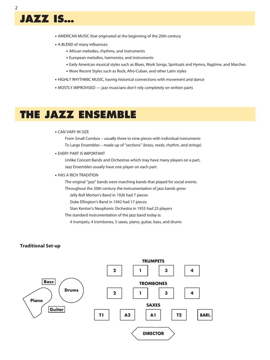 Alto Saxophone Jazz Ensemble Method J46659