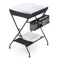 Portable Baby Changing Table with Safety Belt Black D37629