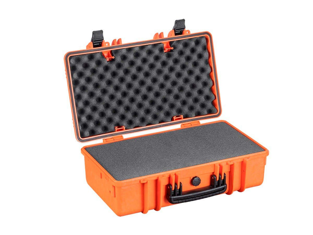Weatherproof Hard Case with Customizable Foam, 22 x 14 x 8 Inches, Orange B829268