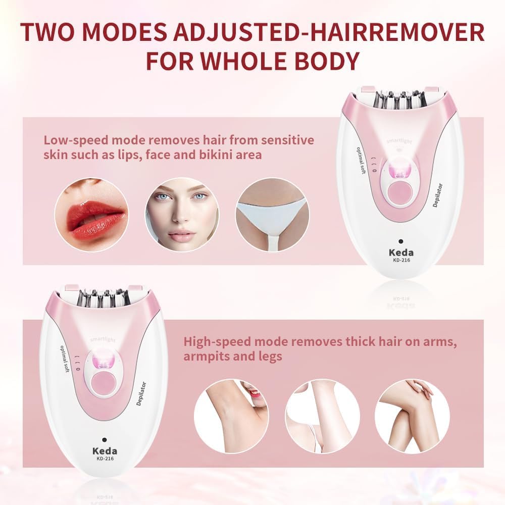 Epilator for Women with LED Light J976972