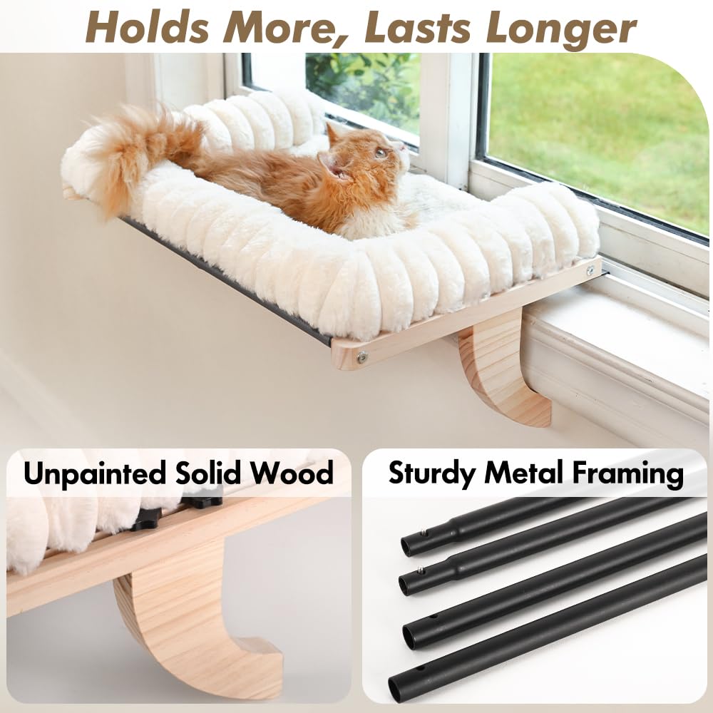 Cat Window Sill Perch Cushion Pet Bed R2302