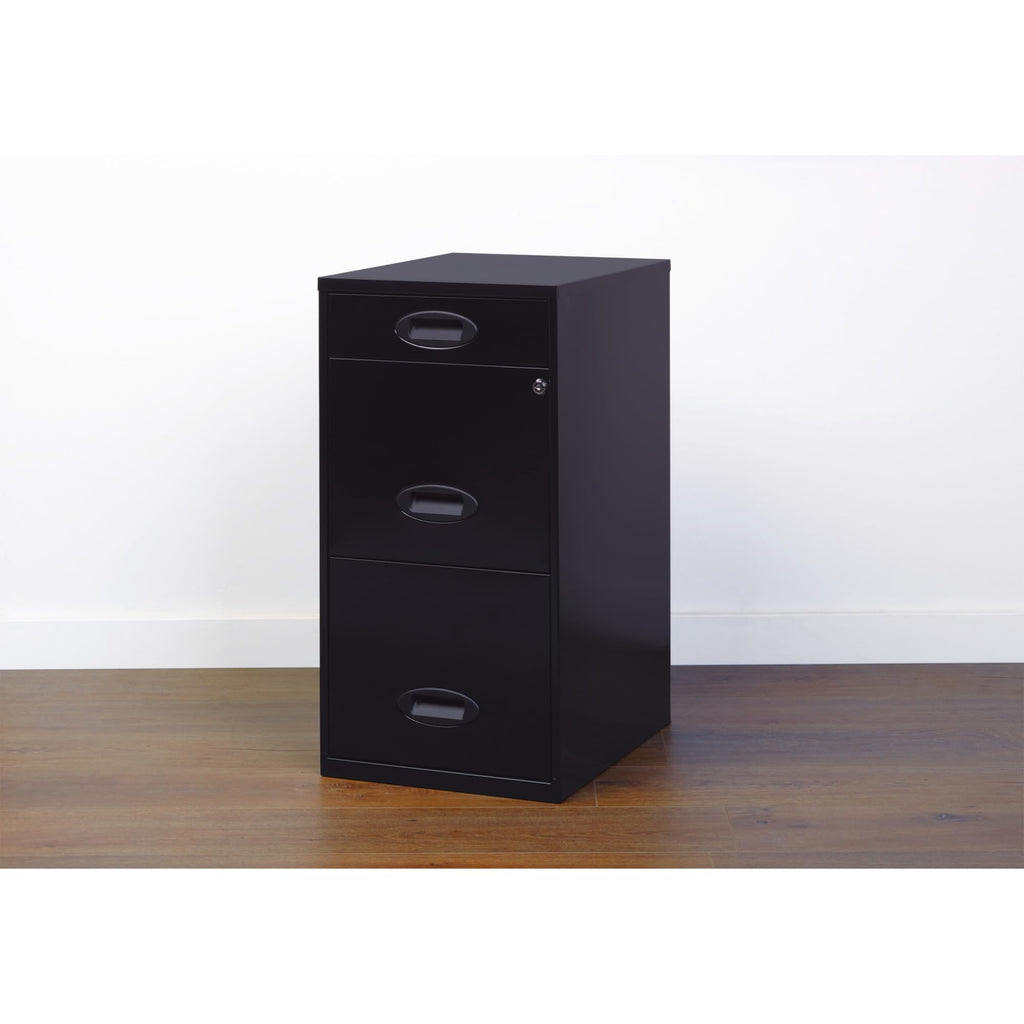 Black 3-Drawer Vertical File Cabinet W732440