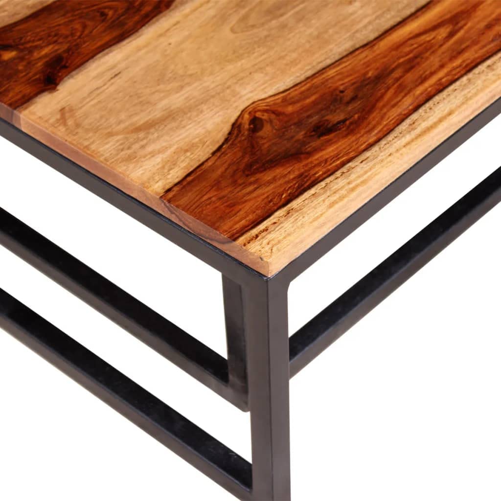 Solid Sheesham Wood Nesting Coffee Table Set G4058