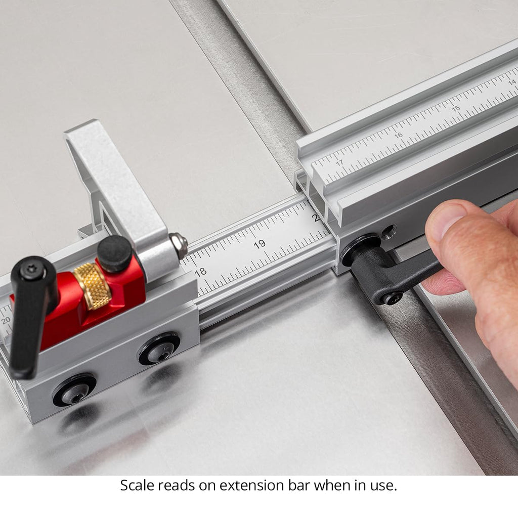 Miter Gauge with Flip Stop and Miter Bar N32155