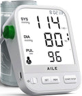 FDA Cleared Blood Pressure Monitor Large LCD Display Q6694