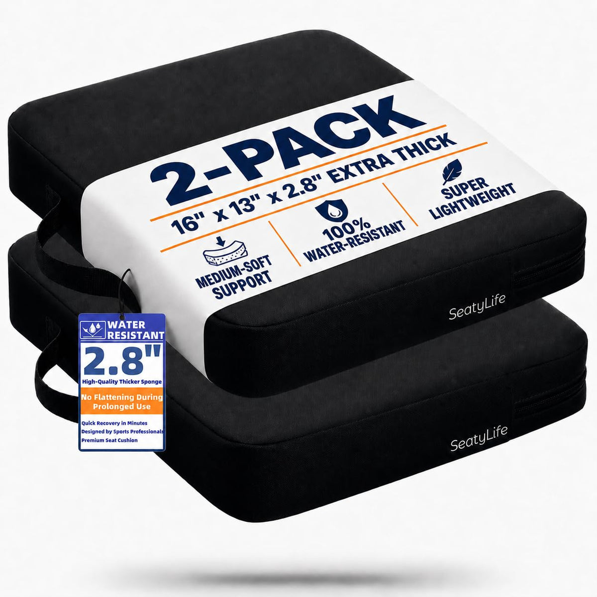 Extra Thick Stadium Seat Cushion Z50195