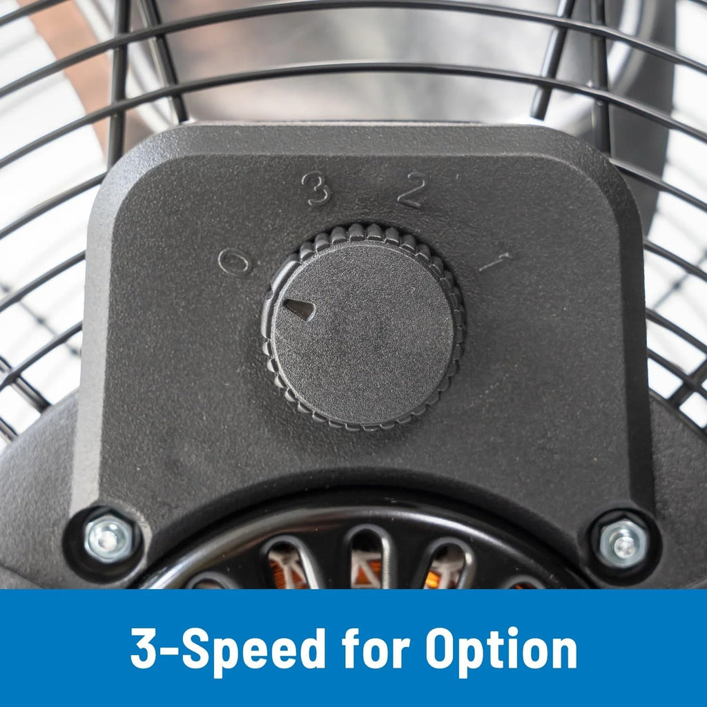 20 Inch 3 Speeds Metal Floor Fan C693