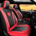 Red & Black Car Seat Covers J885107