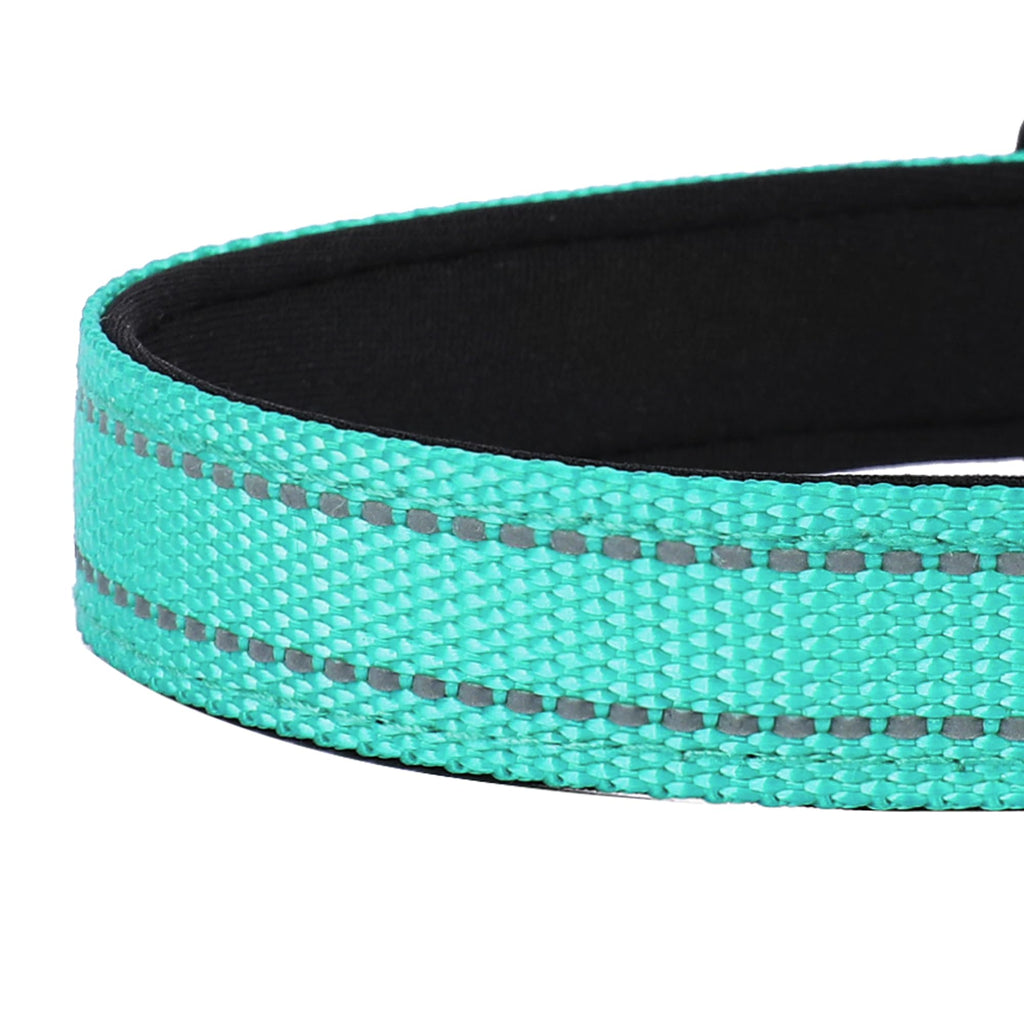 Reflective Adjustable Soft Neoprene Padded Dog Collar C29937