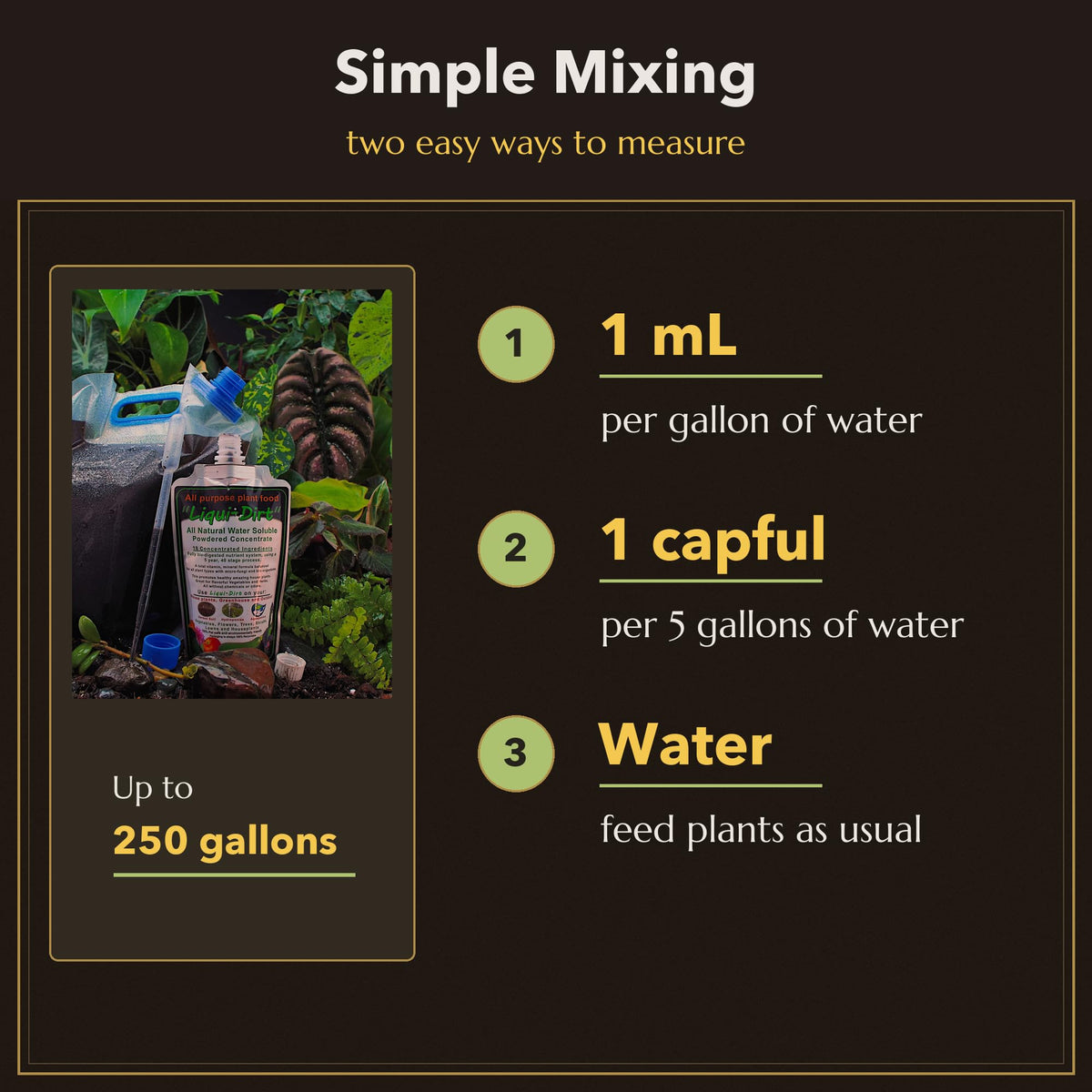Organic Liquid Indoor Plant Fertilizer I573