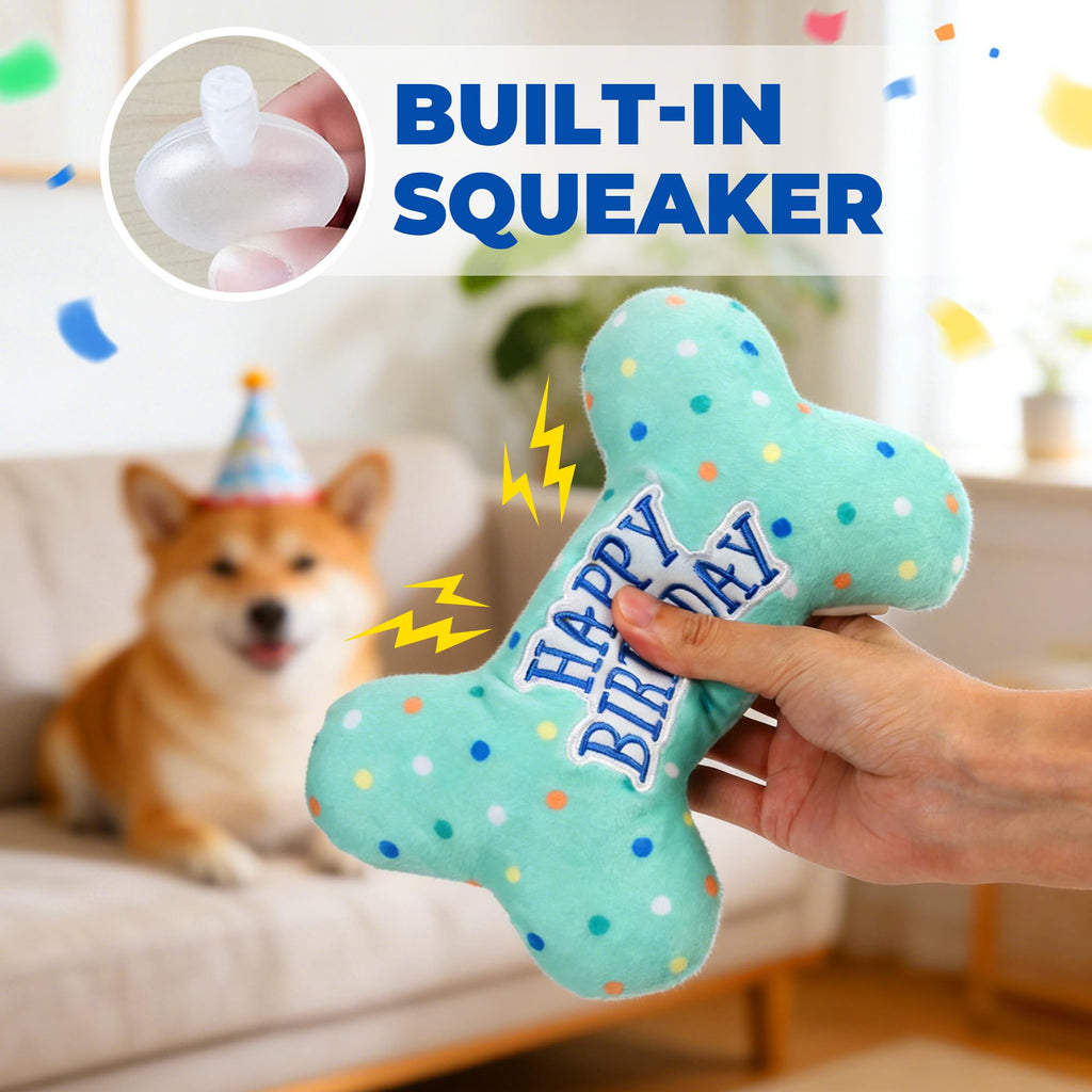 Plush Dog Squeaky Chew Toy K6303
