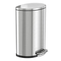 50L Stainless Steel Step Trash Can with Odor Filter and Removable Bucket X35917
