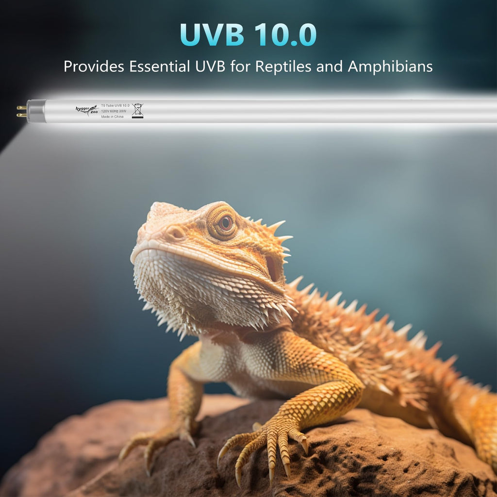 3-Pack UVB Reptile Light 10.0 Bulb 39W T5 Fluorescent V3873