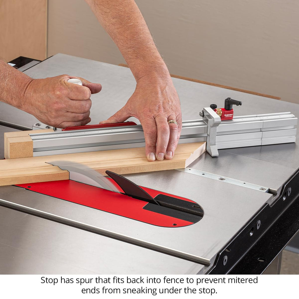 Miter Gauge with Flip Stop and Miter Bar N32155