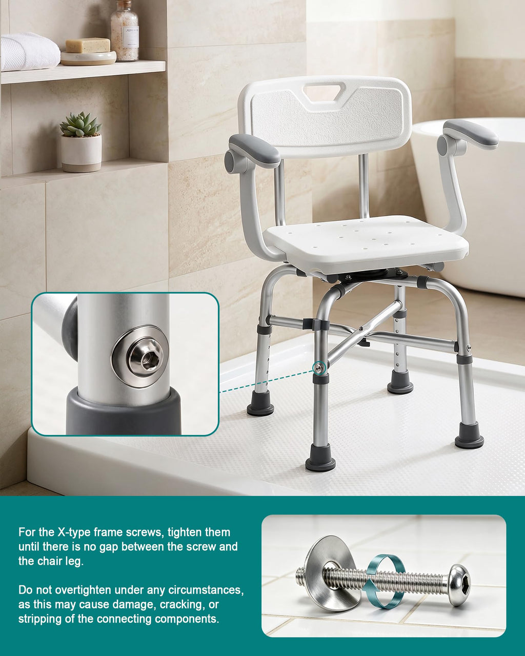 Adjustable Shower Chair B174