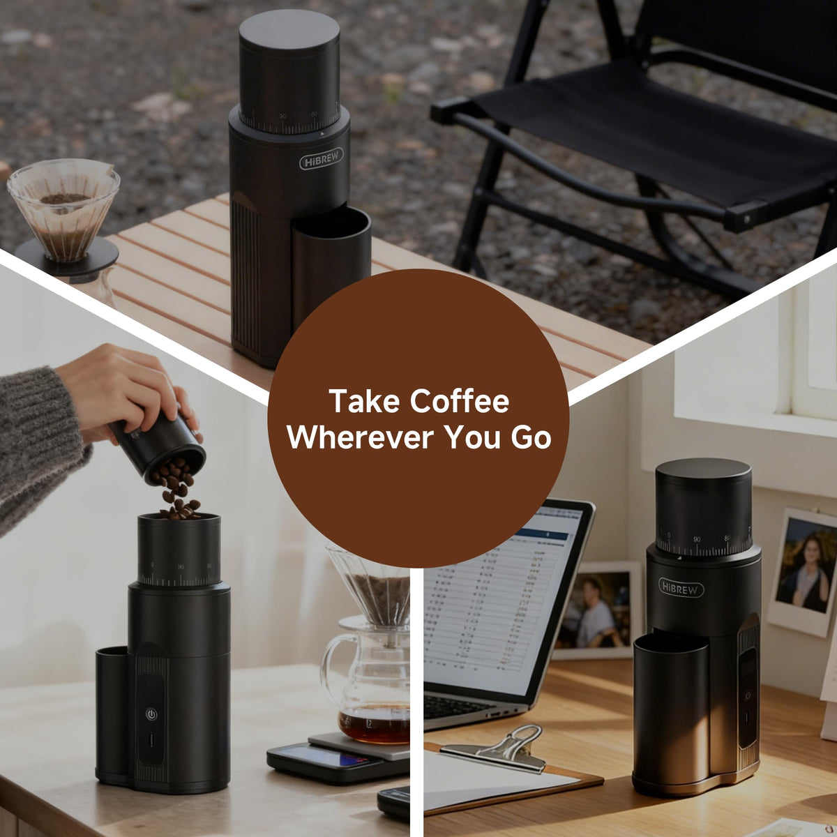 Portable Wireless Coffee Grinder Y160210