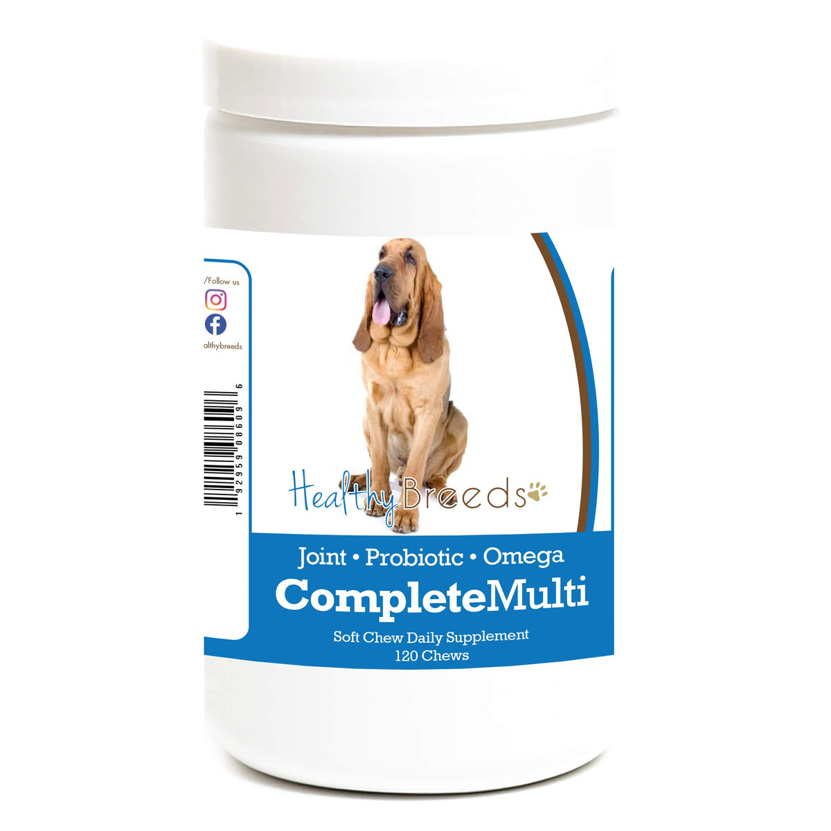 Bloodhound Multivitamin Soft Chew 120 Count X4651