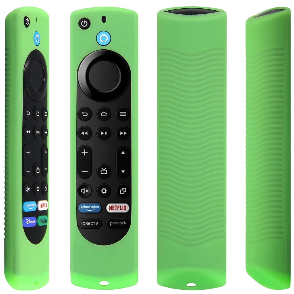 Silicone Remote Case 2pcs Nightglow Green and Blue Q381