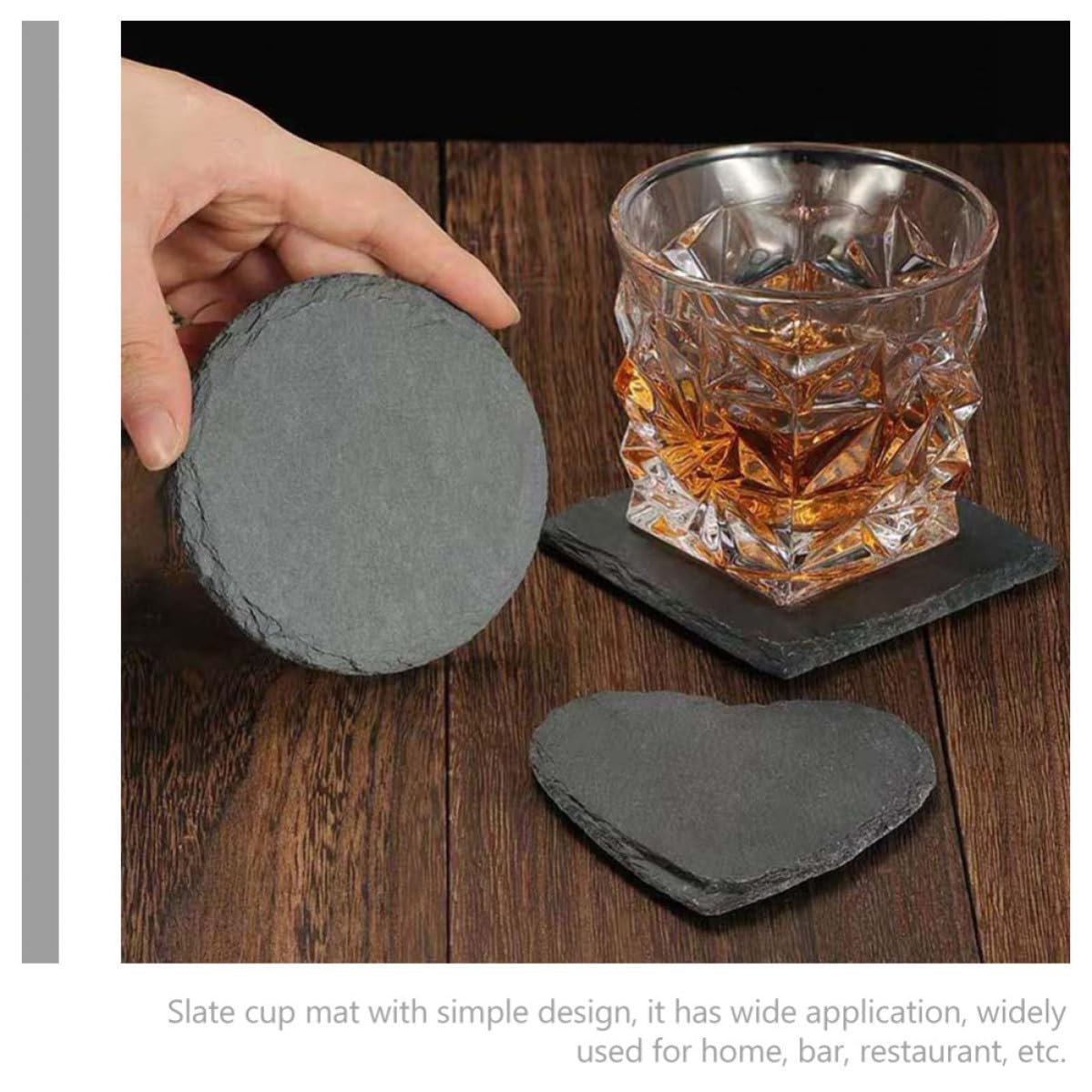 Natural Stone Drink Coasters H467008