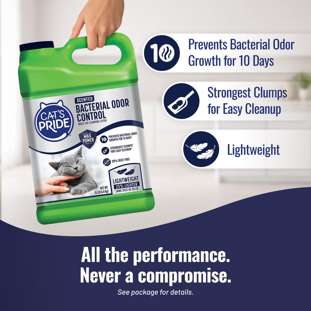 Clumping Litter Scented 15lb P93620