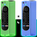 Silicone Remote Case 2pcs Nightglow Green and Blue Q381