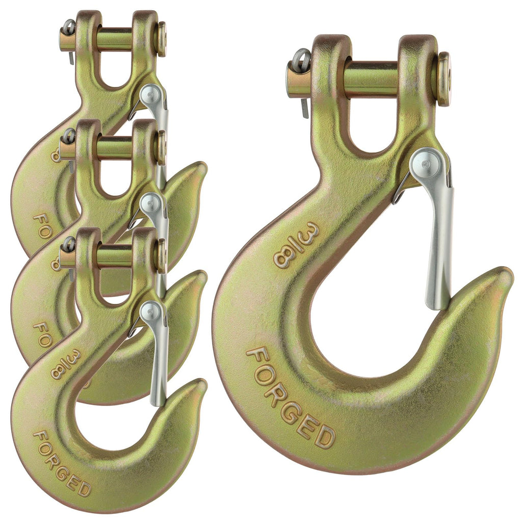 3/8" Clevis Slip Hook with Safety Latch Grade 70 V6113