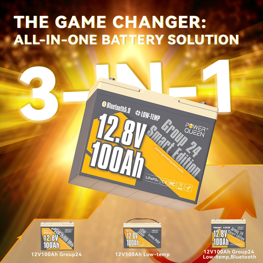12V 100Ah LiFePO4 Battery F16823