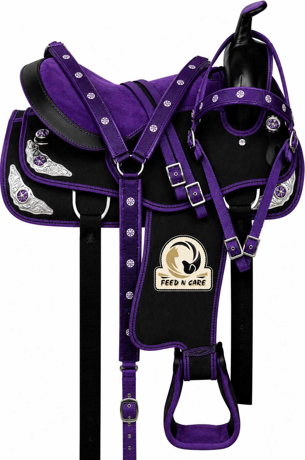 Lightweight Synthetic Horse Saddle G561