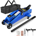 2 Ton Low Profile Floor Jack, 4000 lbs, Blue A1664
