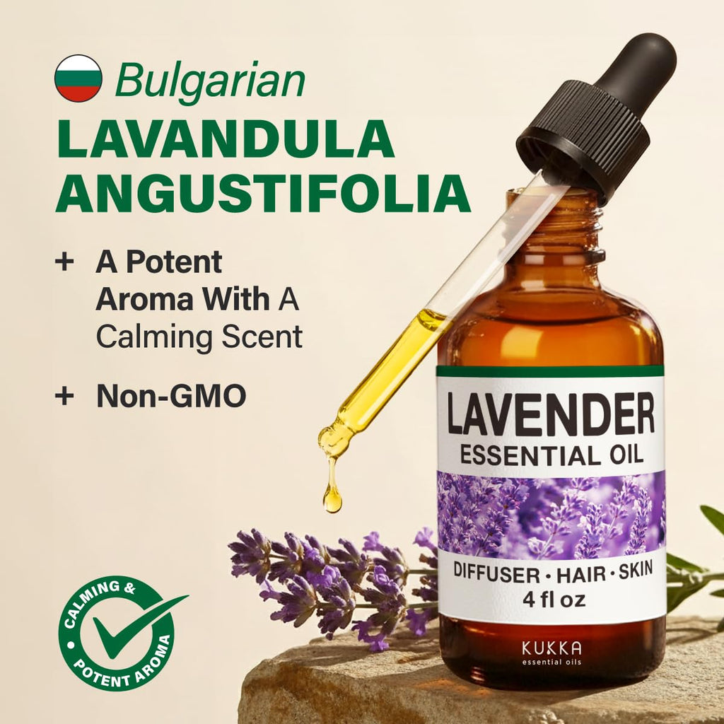 Lemongrass & Lavender Essential Oil Set 2x4 fl oz H35942